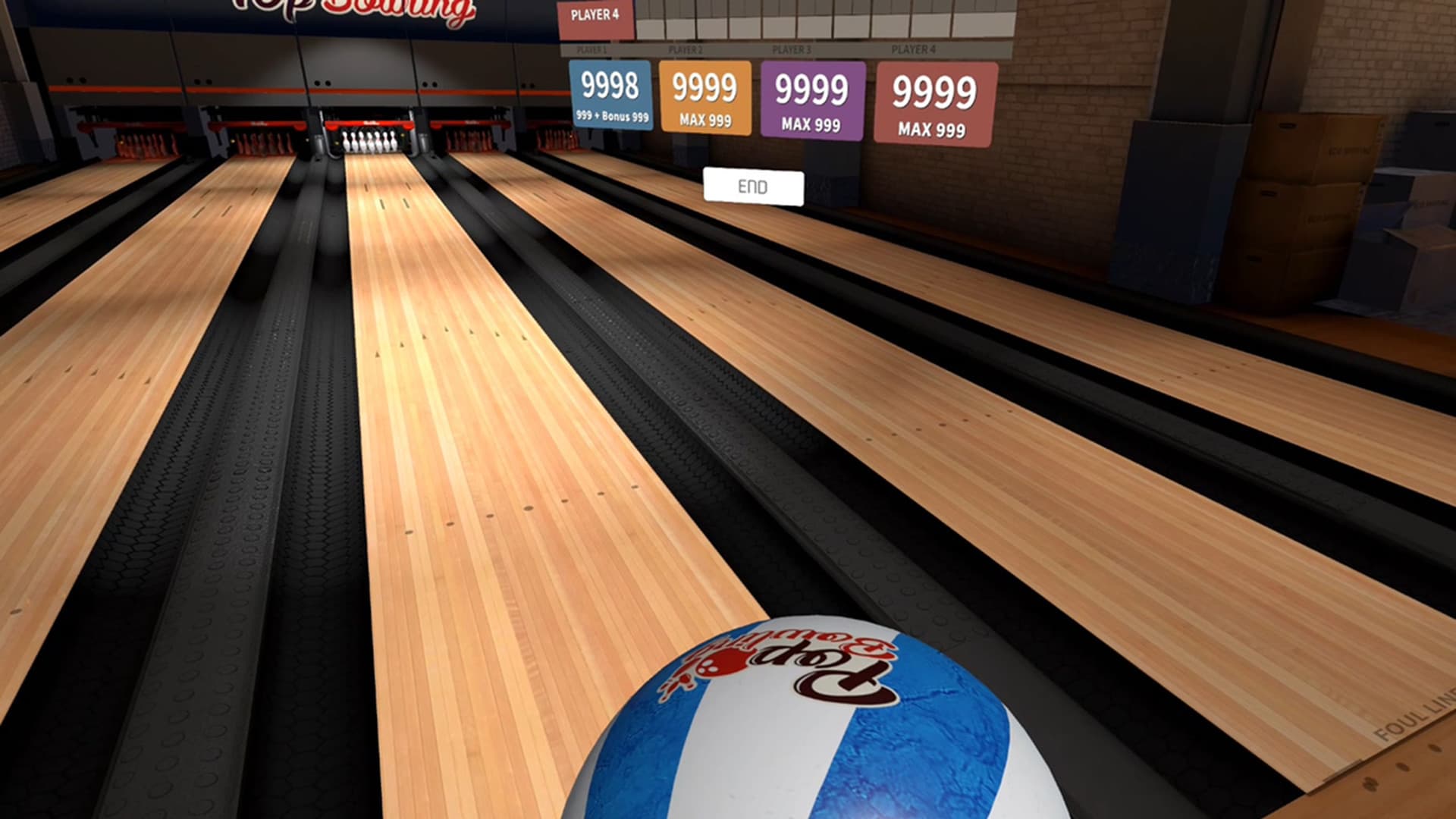 流行保龄球 (Pop Bowling VR) 游戏截图