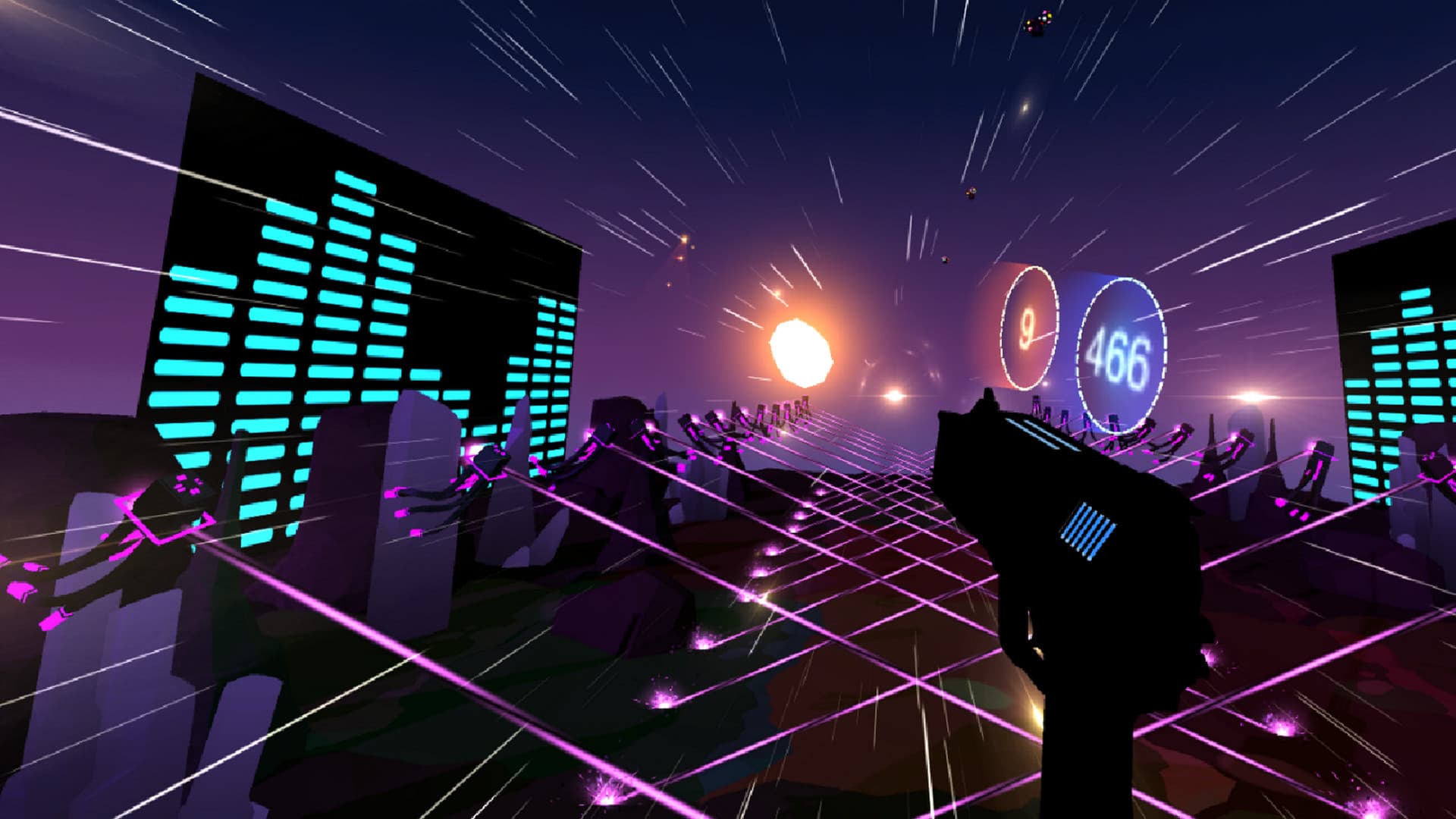 Oculus Quest 游戏《电子宇宙射击》Electronic Universe