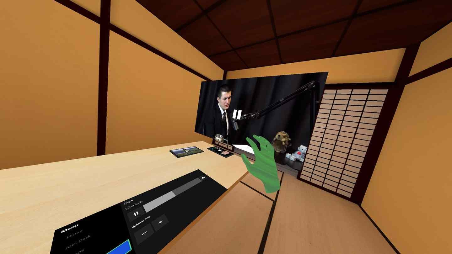 Oculus Quest 游戏《Bonsai Desk》积木比拼