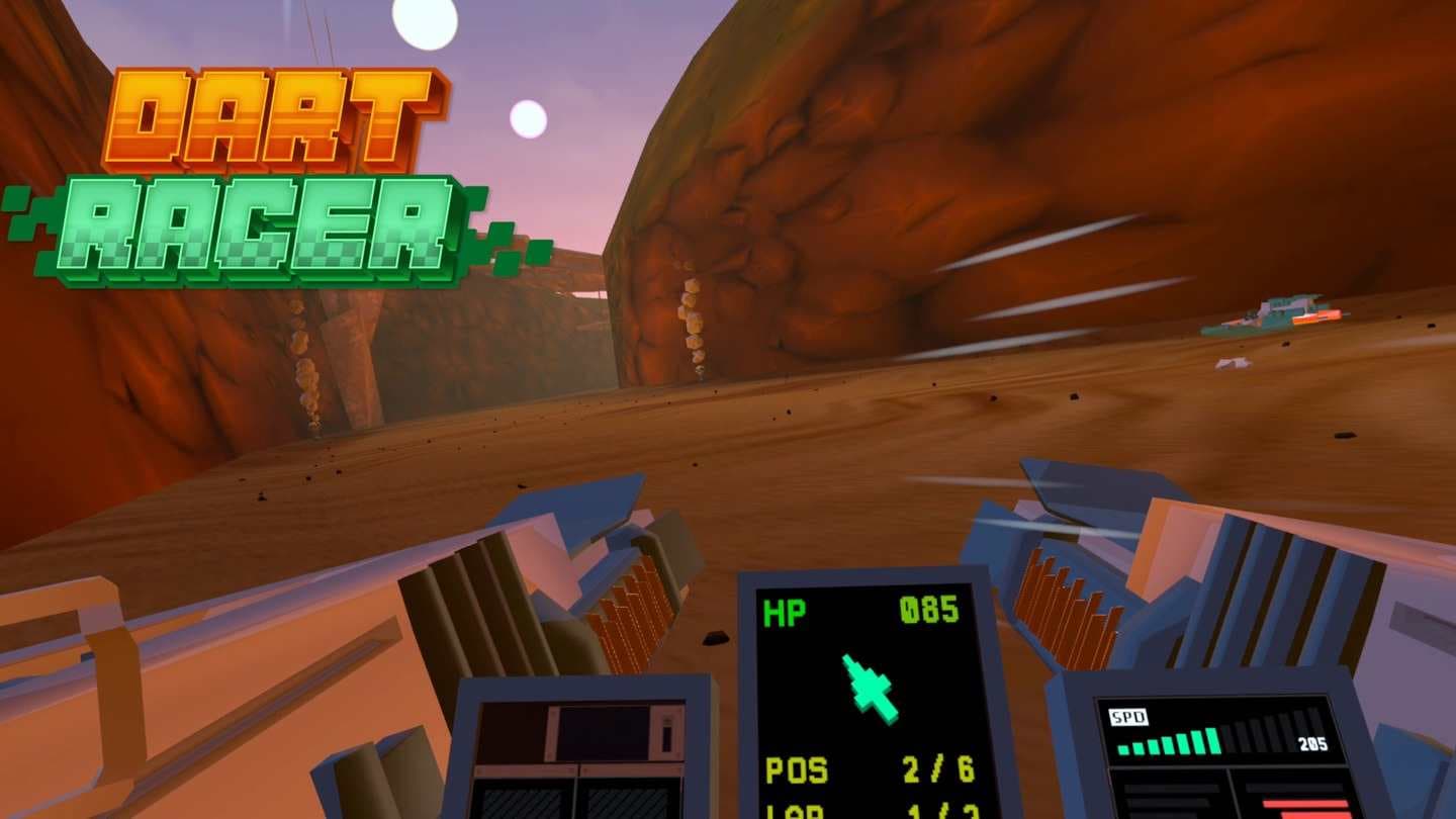 Oculus Quest 游戏《飞镖赛车手》Dart Racer