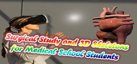外科研究院的3D骨骼(Surgical Study and 3D Skeletons for Medical School Students ) 游戏截图