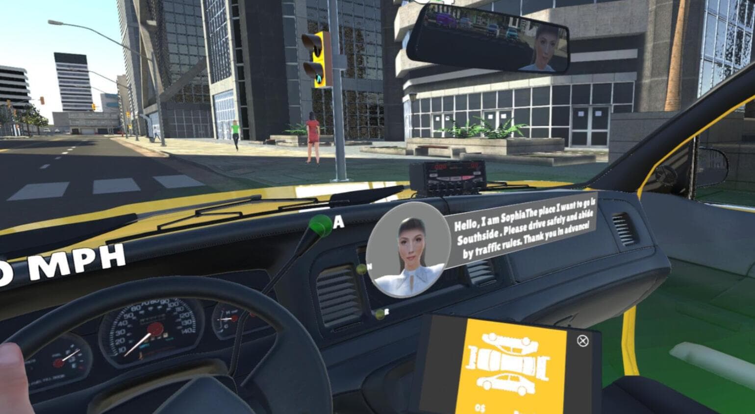 Oculus Quest 游戏《出租车模拟器VR》Taxi Life
