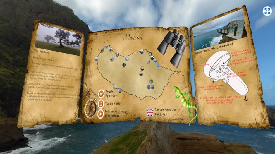 Meta Quest 游戏《游览马德拉群岛》Visit Madeira