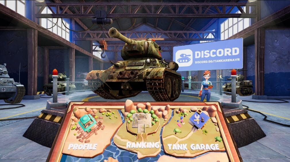 Oculus Quest 游戏《坦克竞技场VR》World War Toons: Tank Arena VR