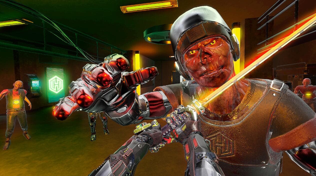 Oculus Quest 游戏《死亡地平线:网络融合》Death Horizon: Cyberfusion 游戏截图