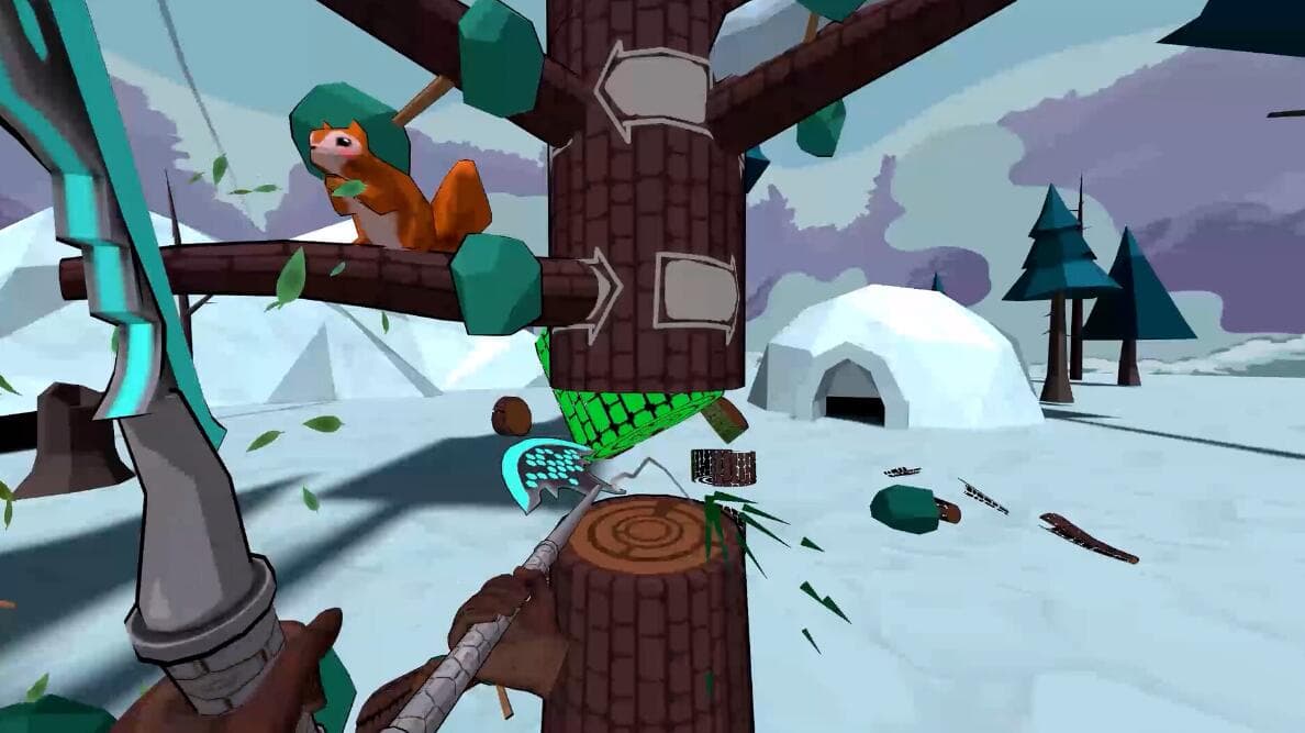 Oculus Quest 游戏《伐木人VR》Timberman VR