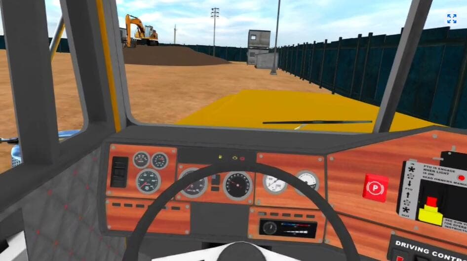 Meta Quest 游戏《自卸卡车的安全和操作》Dump Truck Safety and Operation 游戏截图