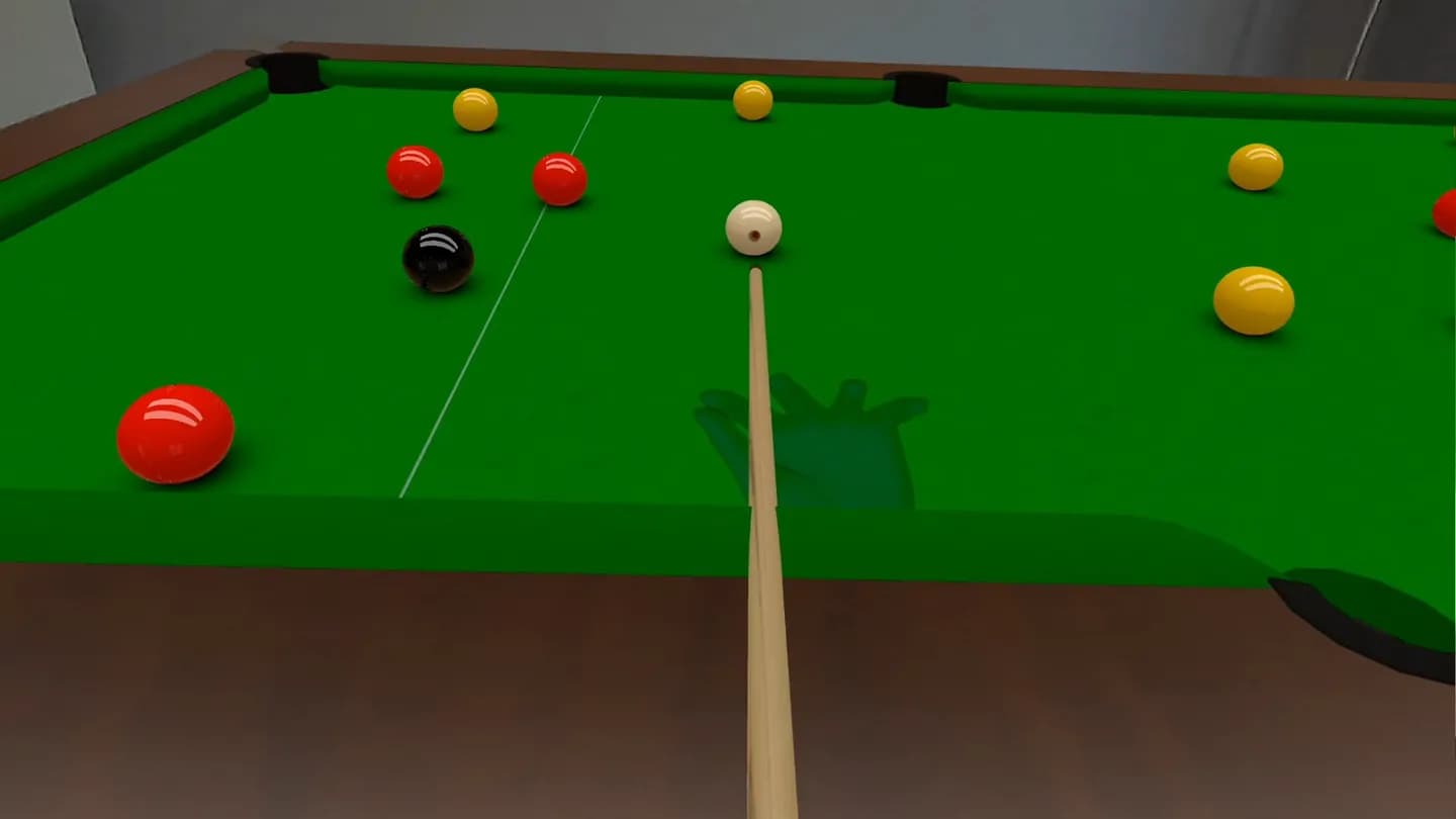 Meta Quest 游戏《反旋：斯诺克和台球》Backspin: Snooker Pool