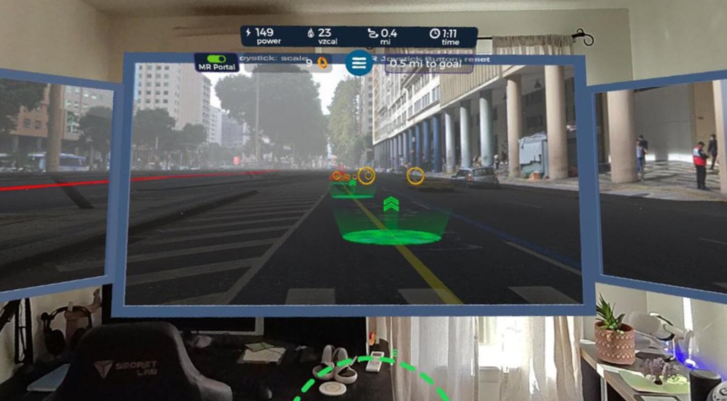 Oculus Quest 游戏《单车之旅》VZfit Ring Racer