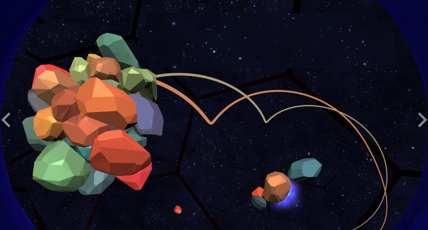 Oculus Quest 游戏《厚重的轨道》Chunky Orbits VR 游戏截图