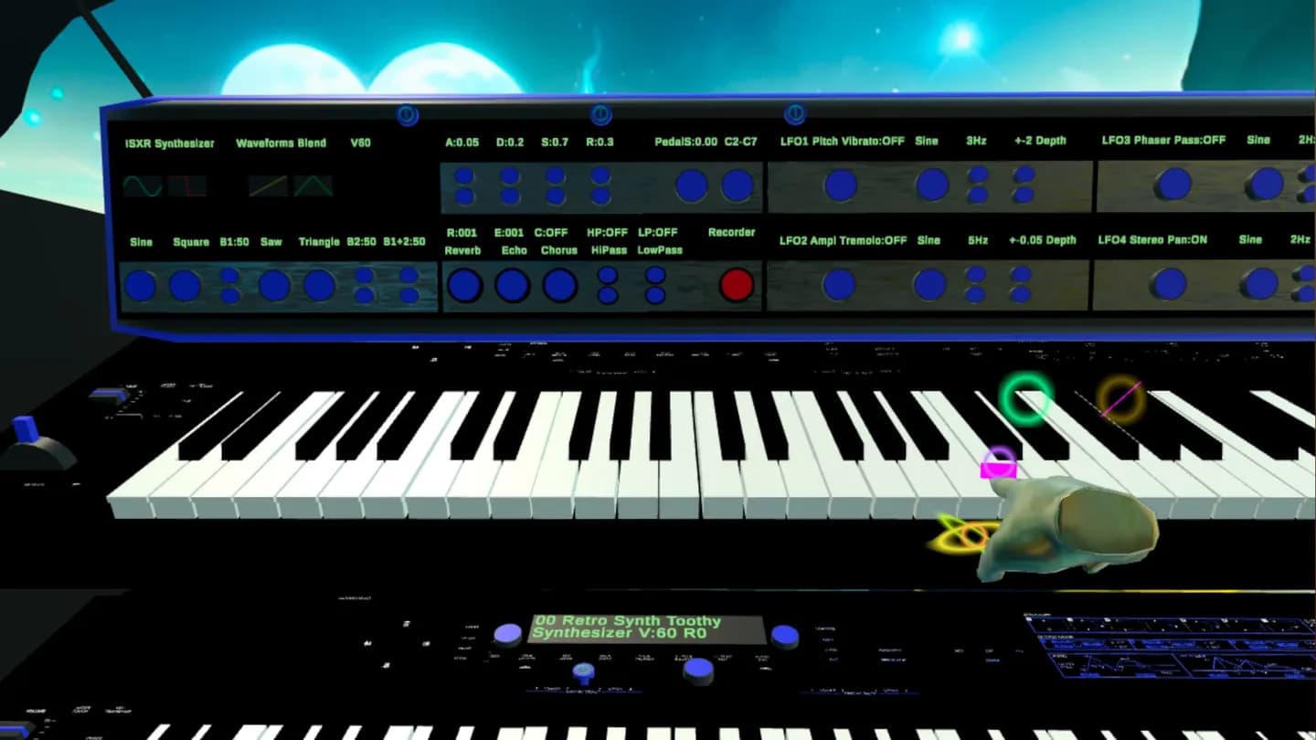 Meta Quest 游戏《乐器工作室XR》Instrument Studio XR 游戏截图