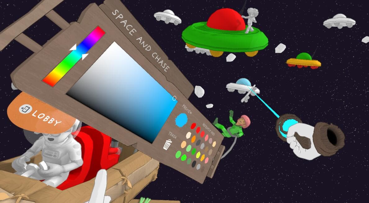 OculusQuest 游戏《滑稽的配色玩家VR》Colorway Antics（高速下载）
