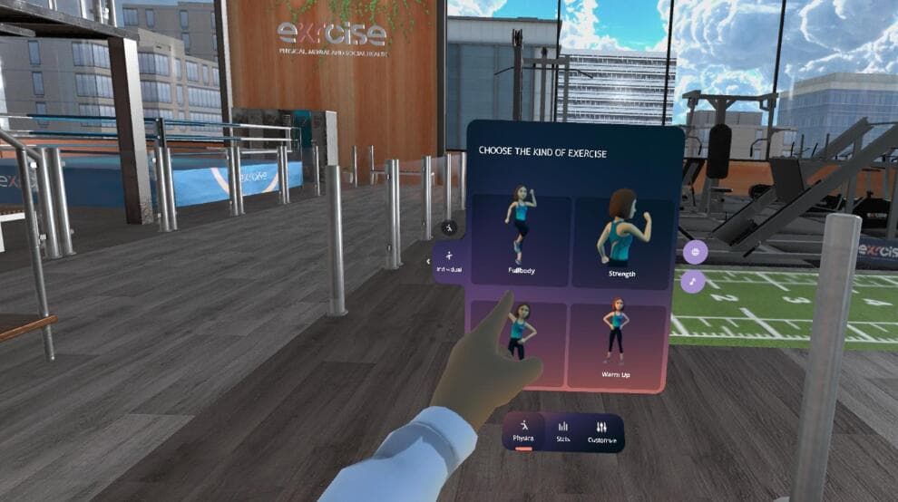 Oculus Quest 游戏《锻炼健身》eXRcise – Move your body, move your mind