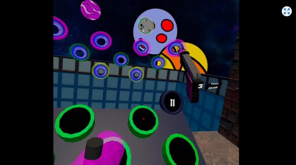 Oculus Quest 游戏《趣味打地鼠》Wack-Ammo