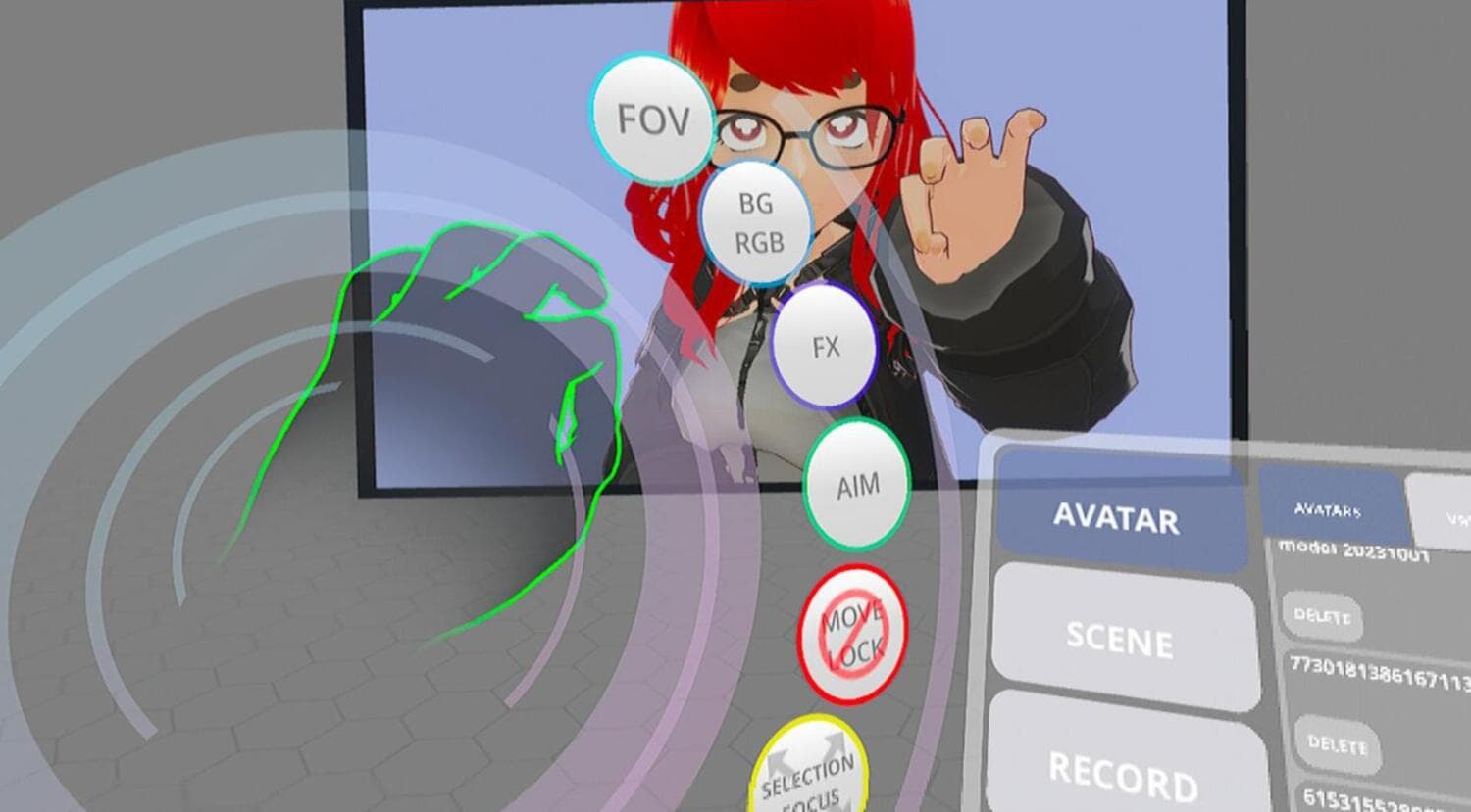 Oculus Quest 游戏《头像视频直播》VStreamer Live 游戏截图