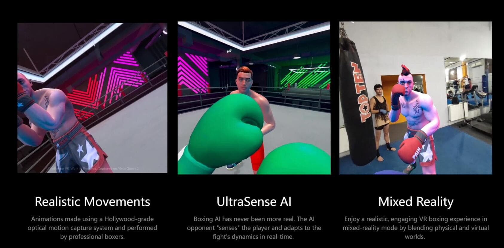 Oculus Quest 游戏《超级拳击》Ultraboxing