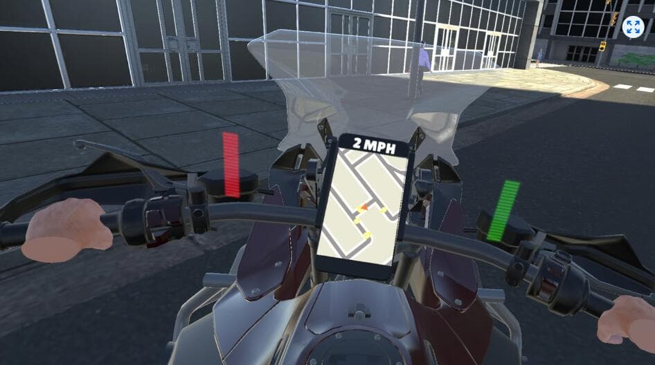 Meta Quest 游戏《摩托出租车》Moto Taxi 游戏截图