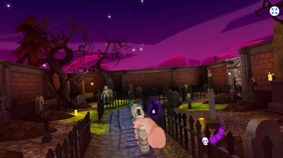 Oculus Quest 游戏《僵尸》Zombisco