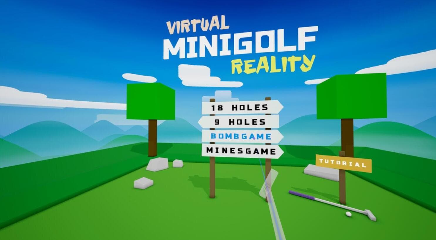 Oculus Quest 游戏《虚拟迷你高尔夫现实VR》virtual MINIGOLF reality（高速下载）