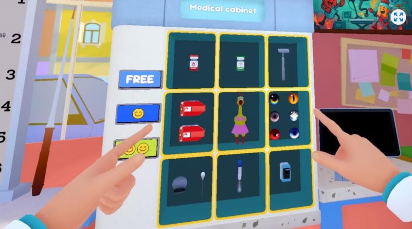 Meta Quest 游戏《疯狂医生:治疗还是捉弄?》Crazy Doctor: Treat or Trick 游戏截图