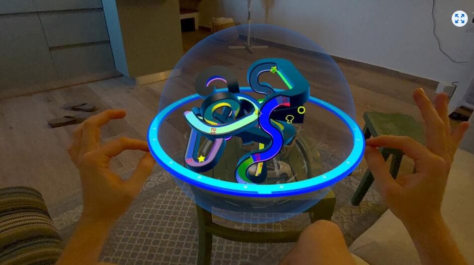 Oculus Quest 游戏《迷宫球》MazeBall