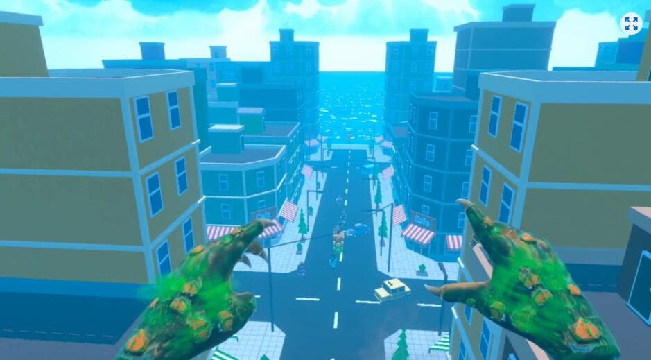 Oculus Quest 游戏《城市毁灭》City Destruction
