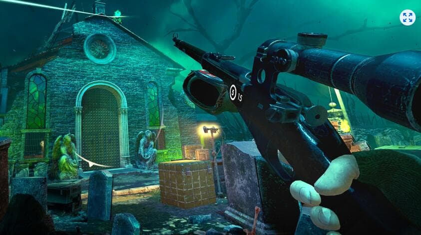 Meta Quest 游戏《僵尸军团VR》Zombie Army VR