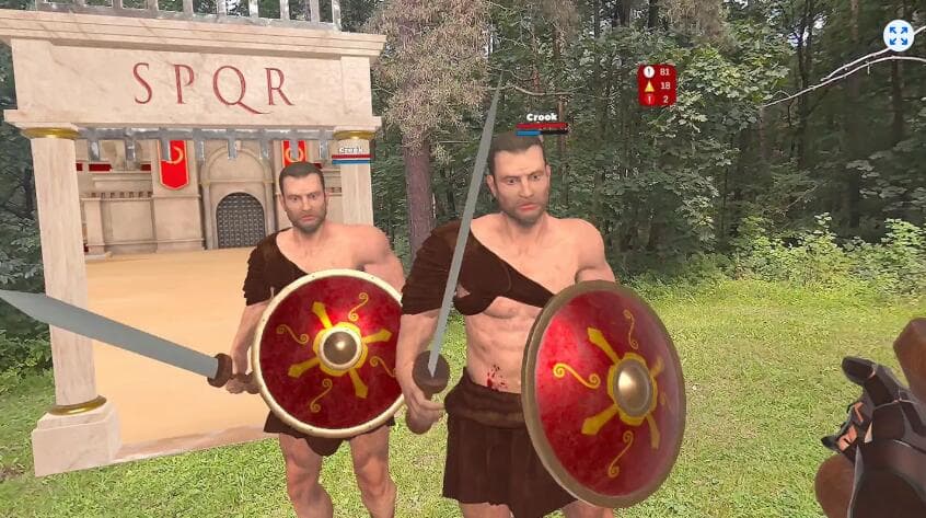 Meta Quest 游戏《角斗士之战:混合现实格斗》Gladiator Battle: Mixed Reality Fight 游戏截图