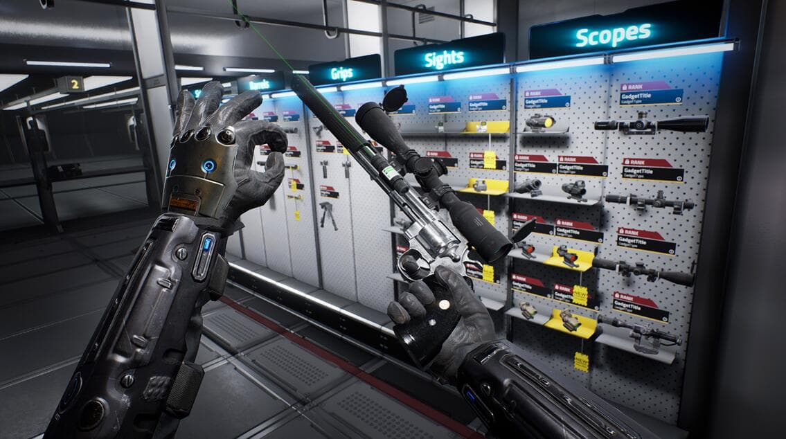 OculusQuest 游戏《零口径：重装》Zero Caliber：Reloaded VR