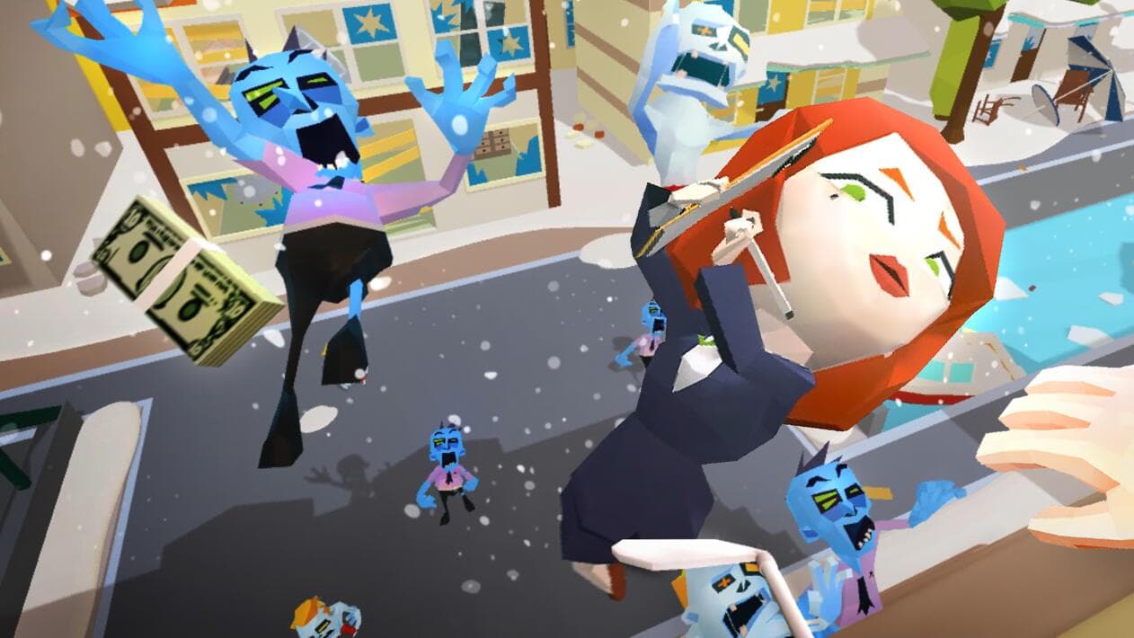 Oculus Quest 游戏《扔东西砸僵尸》Throw Anything