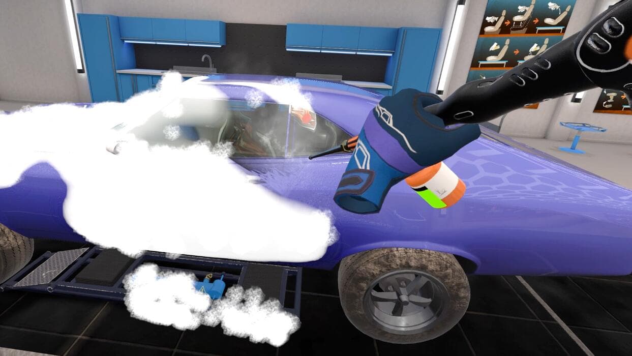Oculus Quest 游戏《汽车美容模拟器》Car Detailing Simulator
