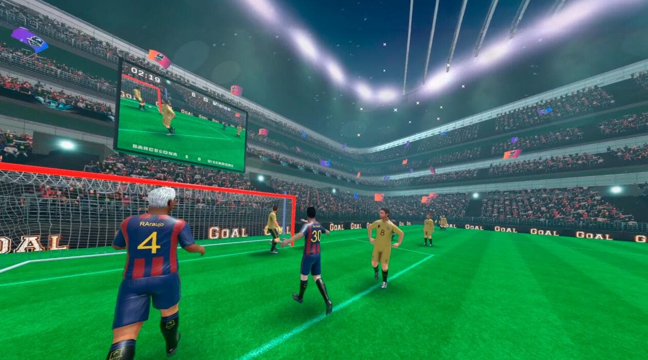 Oculus Quest 游戏《动感足球》Motion Soccer