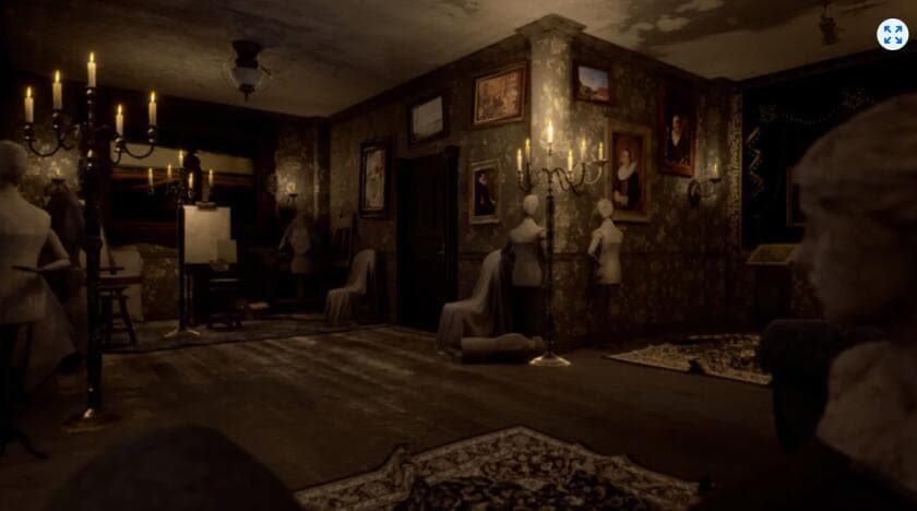 Meta Quest 游戏《黑暗恐怖世界》OVRDARK – Horror game comes to Meta 游戏截图