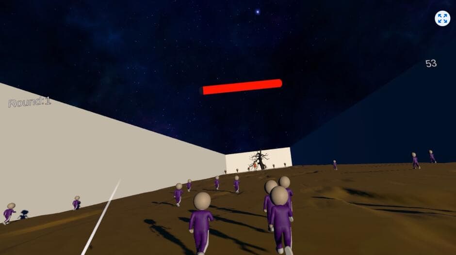Oculus Quest 游戏《鱿鱼游戏》Squat Game VR 游戏截图