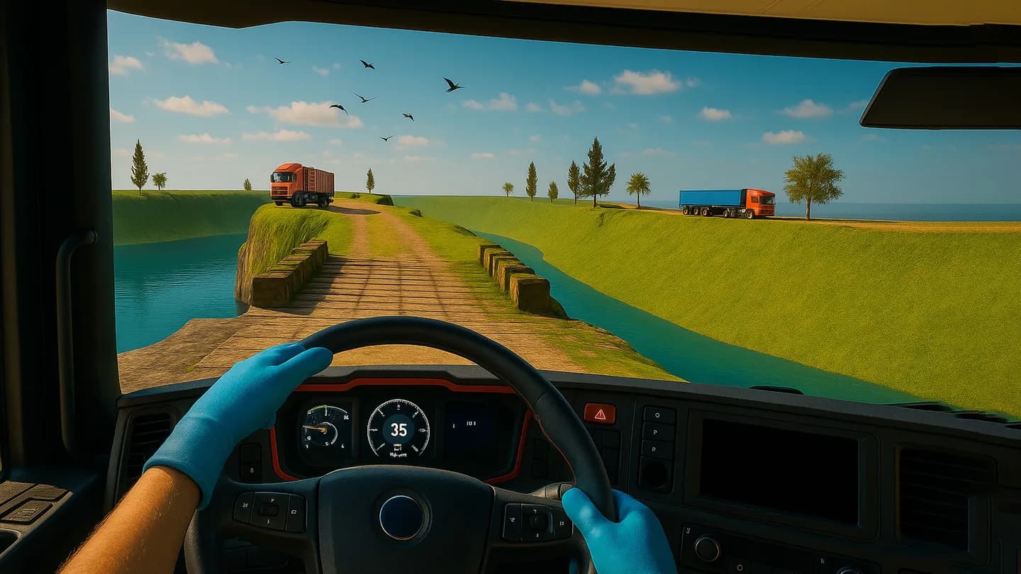 Meta Quest 游戏《越野卡车模拟器：驾驶游戏》OffRoad Truck Simulator : Driving Game