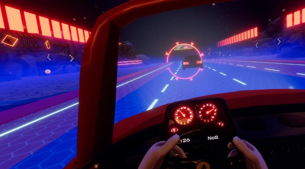 Oculus Quest 游戏《云中赛车》inRun