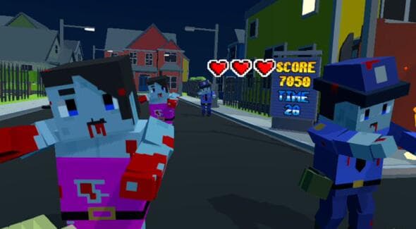 Oculus Quest 游戏《像素僵尸》Voxel Shot VR