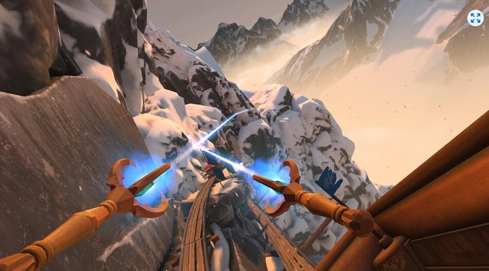 Oculus Quest 游戏《过山车战斗》Dragon Roller Coaster