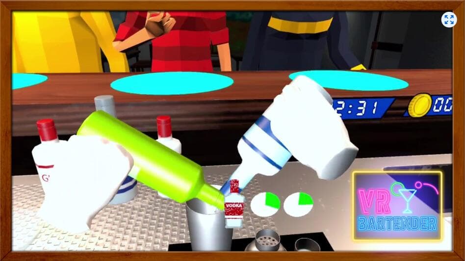 Meta Quest 游戏《调酒师》VR BARTENDER