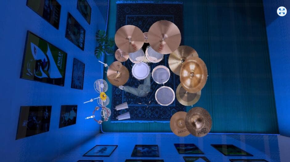 Oculus Quest 游戏《VR鼓终极玩家》VR Drums Ultimate Streamer