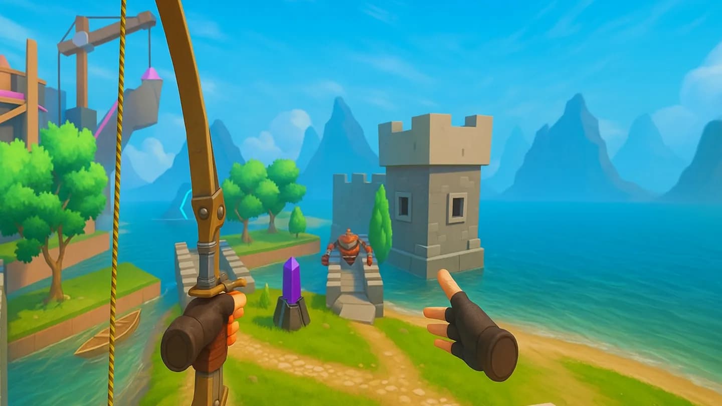 Meta Quest 游戏《VR中世纪射箭模拟器》VR Medieval Archery Simulator 游戏截图