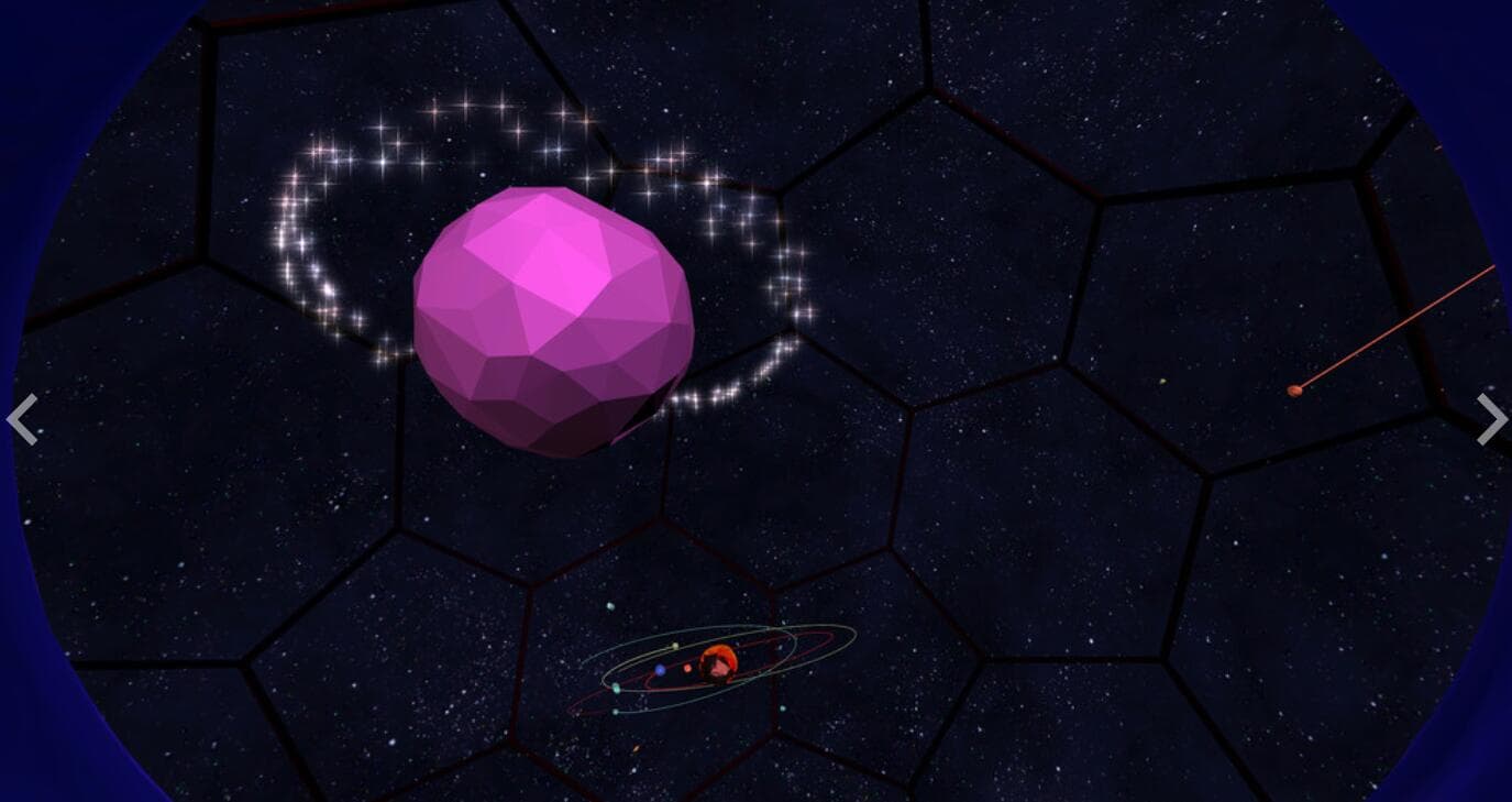 Oculus Quest 游戏《厚重的轨道》Chunky Orbits VR 游戏截图