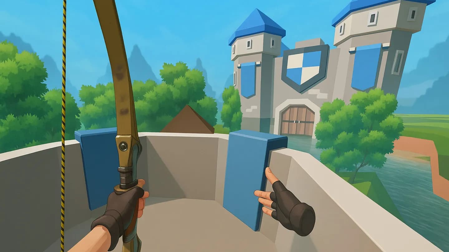 Meta Quest 游戏《VR中世纪射箭模拟器》VR Medieval Archery Simulator