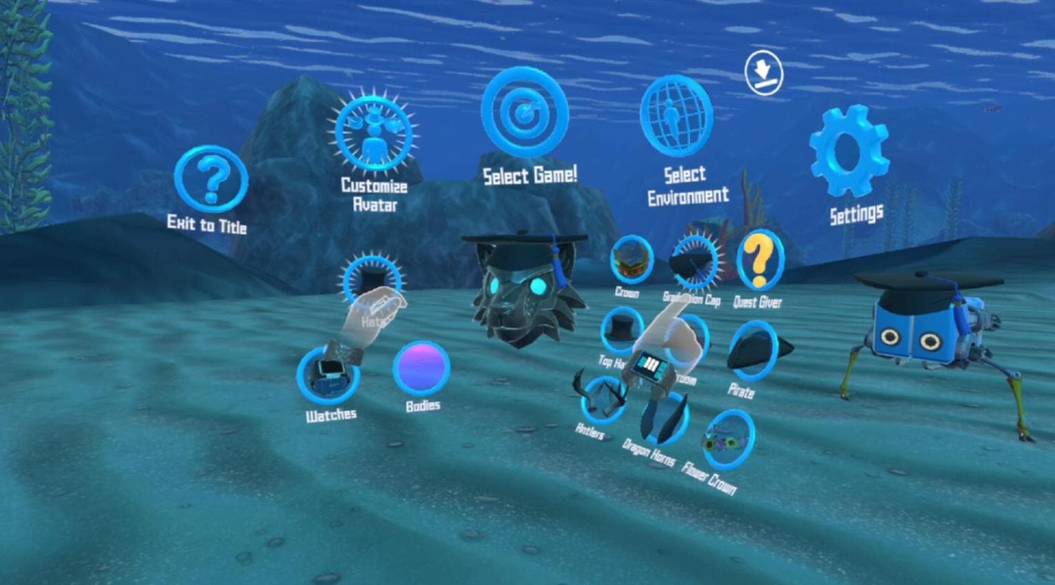 Oculus Quest 游戏《格罗基特》Grokit