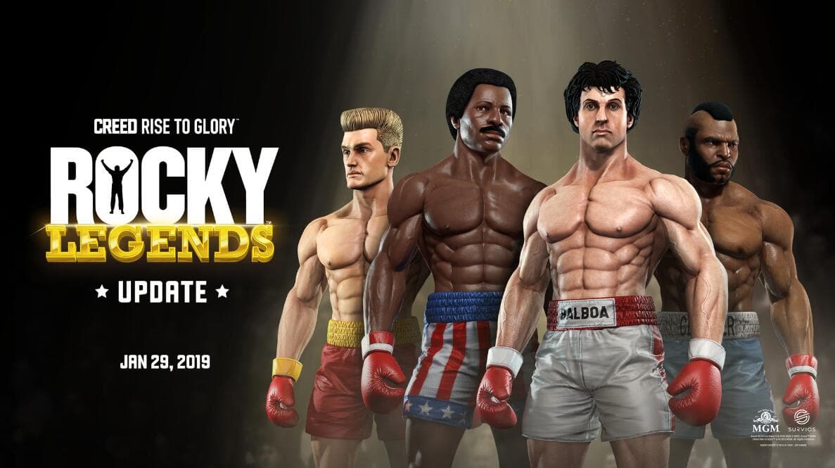 Oculus Quest 游戏《奎恩拳击 -荣耀擂台》Creed: Rise to Glory