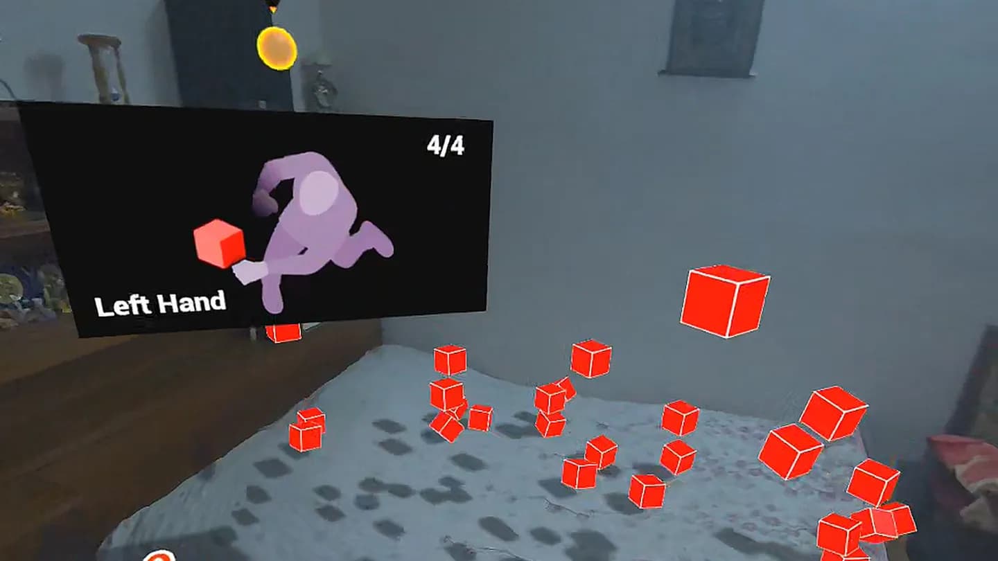 Meta Quest 游戏《色彩适配混合现实》COLOR FIT Mixed Reality 游戏截图