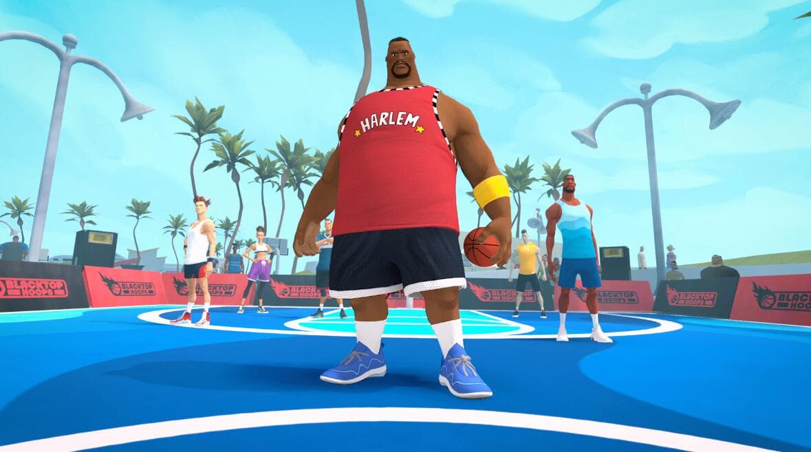 Oculus Quest 游戏《热血篮球》Blacktop Hoops VR