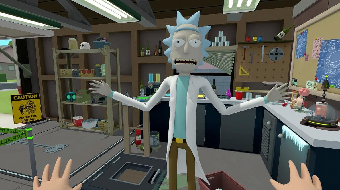 Meta Quest 游戏《瑞克和莫蒂：瑞克VR》Rick and Morty: Virtual Rick-ality