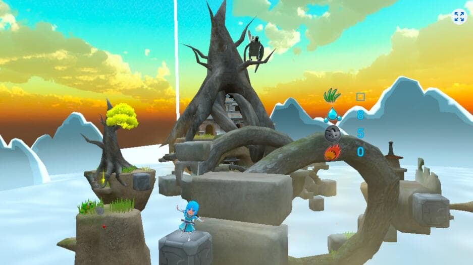 Meta Quest 游戏《小小的旅程》A little journey 游戏截图