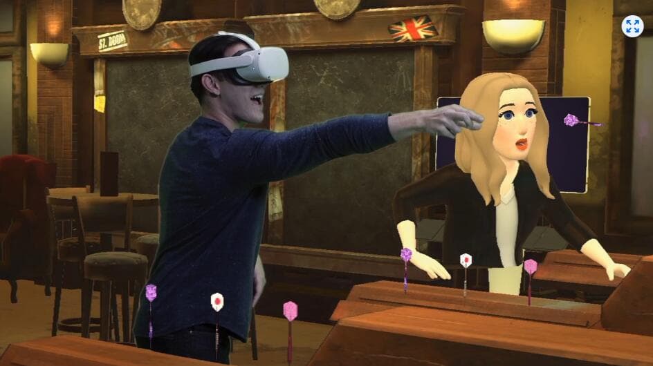 Oculus Quest 游戏《趣味飞镖》ForeVR Darts